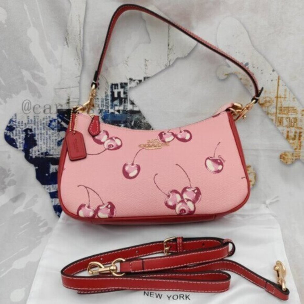Coach Cherry Teri Shoulder Bag